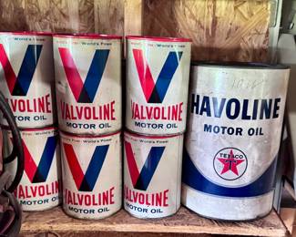 Vintage Oil Cans