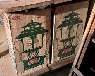 Coleman kerosene lanterns
