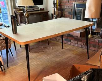 Vintage Formica table. There is also another one (not pictured) that includes chairs.