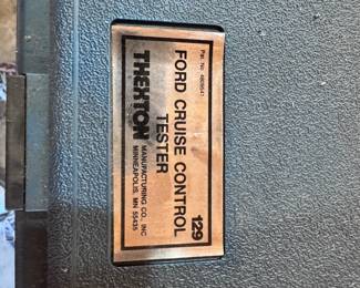 Cruise Control Tester