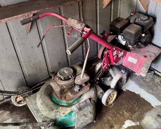 Lawn mover and tiller