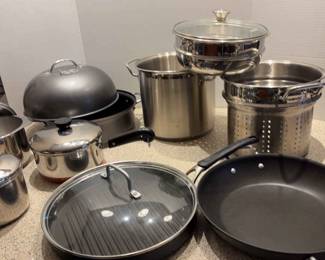 Pots, Pans, Roaster, Steamer