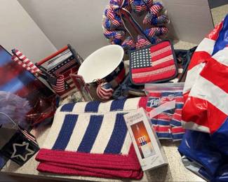 Variety Of Patriotic Goodies