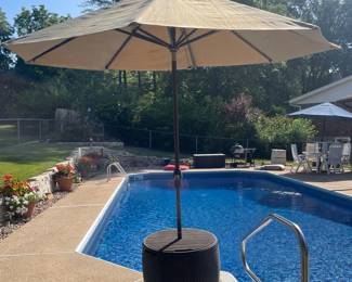 Patio Umbrella Table Stand