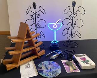 Neon Martini Light, Wine Racks, Other Wine Accessories