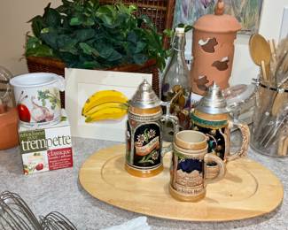 Beer Steins, Kitchenware 