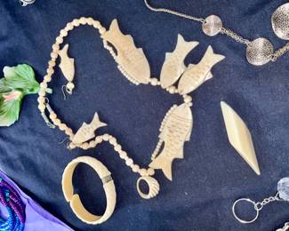 Costume jewelry, " Bone"