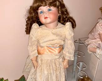 Antique, Bisque Doll 
