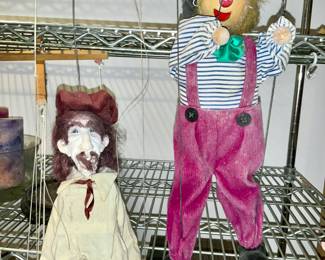 Marionettes,  Vintage Toys 