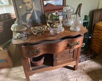 Antique Wash Stand AS FOUND
