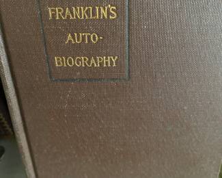 Ben Franklins Auto Biography 1920