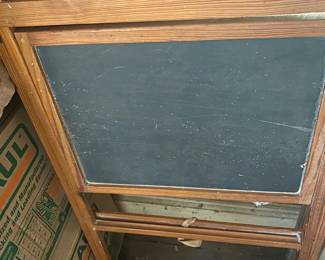 Antique Easel Chalkboard