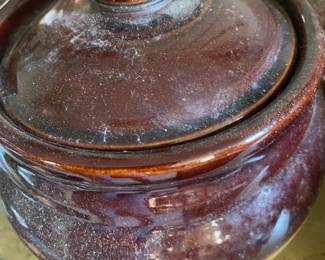 Antique Bean Pot Wire Handle