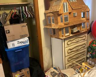 Handmade Wood Dollhouse