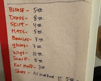 Prices