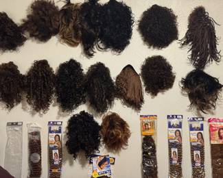 Wig wall !!!