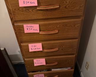 VERY functional high boy  (tall drawers ) perfect for in closet storage