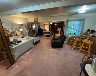 Hundreds of hours to set up and organize this sale.