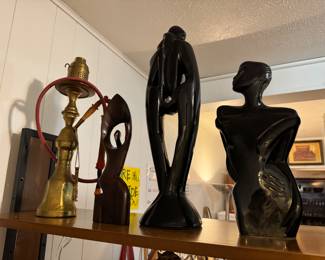 Hookah , three sumptuous table art pieces