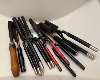 Black excellence curling rods
