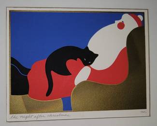 Framed Art: The Night After Christmas