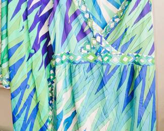 Emilio Pucci peignoir gown and robe set 