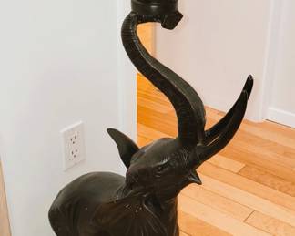 Large elephant planter