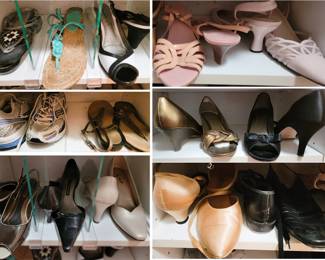 Ladies shoes (size 8 to 9)