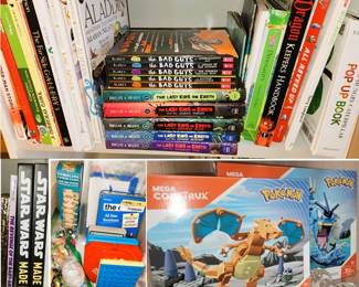 Children's books and games