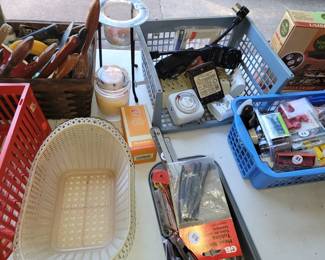 Garage tools and supplies