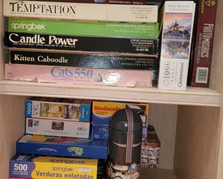 Board games and puzzles