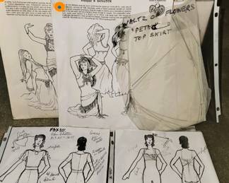 Professional dance costume patterns