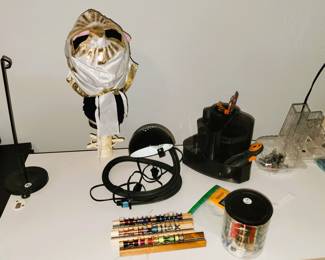 Sewing notions and supplies - mannequin-hat head/stand