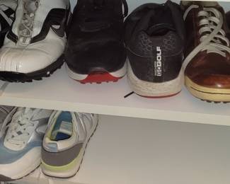 Men's shoes, including golf