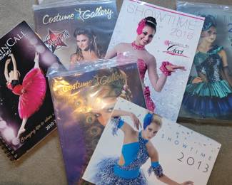 DANCE: Oversized Dance ware costume catalogues with full color photos