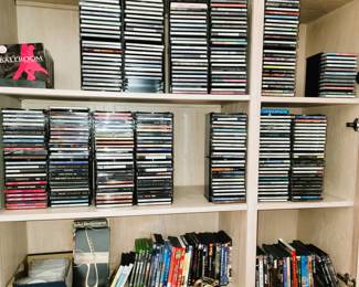 Music CDs and Movie DVDs