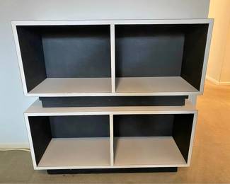 Mid Century shelf set (2)