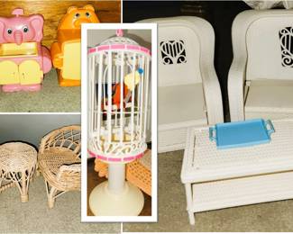 Retro Doll Furniture