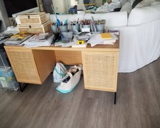 Desk with storage