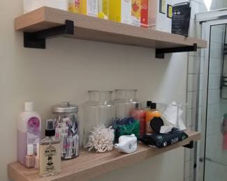 Floating shelves