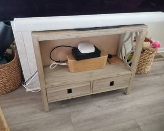 Two-drawer table