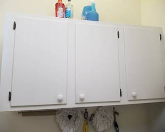 Laundry room cabinets