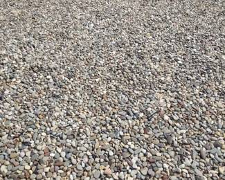 Gravel sold by the 5-gallon bucket