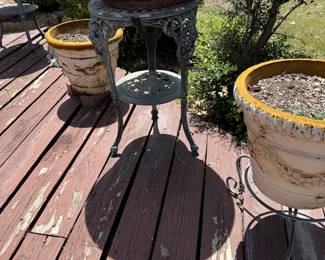 Iron tables