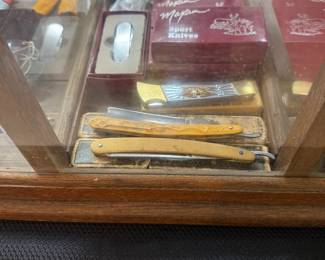 Nice items in showcase