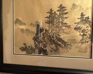 Asian landlord with chop mark