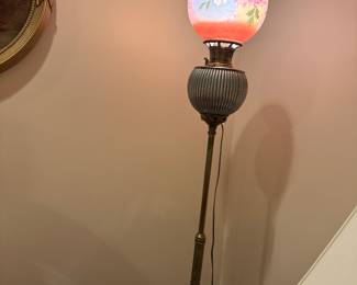 Antique floor lamp