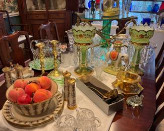 Dining room is set and ready