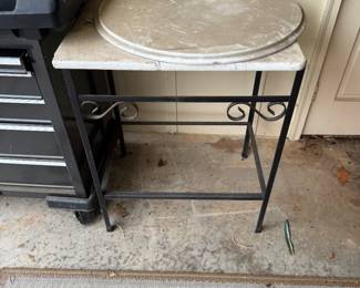 Marble top stands