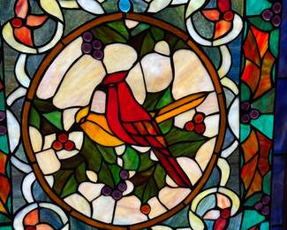 Large stained glass